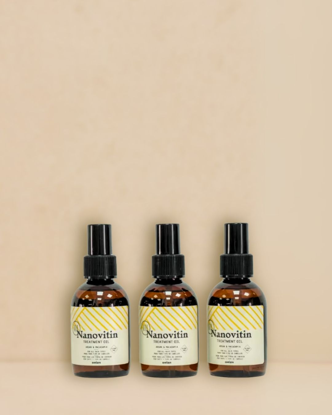 Nanovitin Oil 100ml. (Pack 3 unidades)